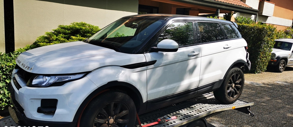 Land Rover Range Rover Evoque cena 44500 przebieg: 80000, rok produkcji 2015 z Piekary Śląskie małe 79